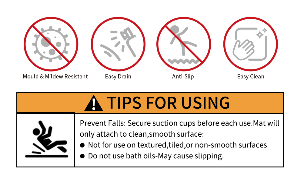 buy shower mat tips for using