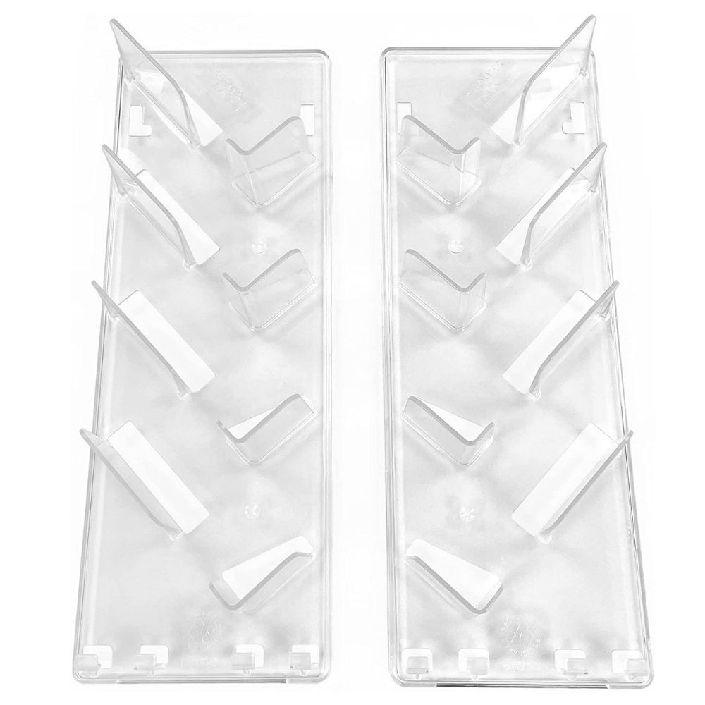 buy shower rack clear plastic wall mounted