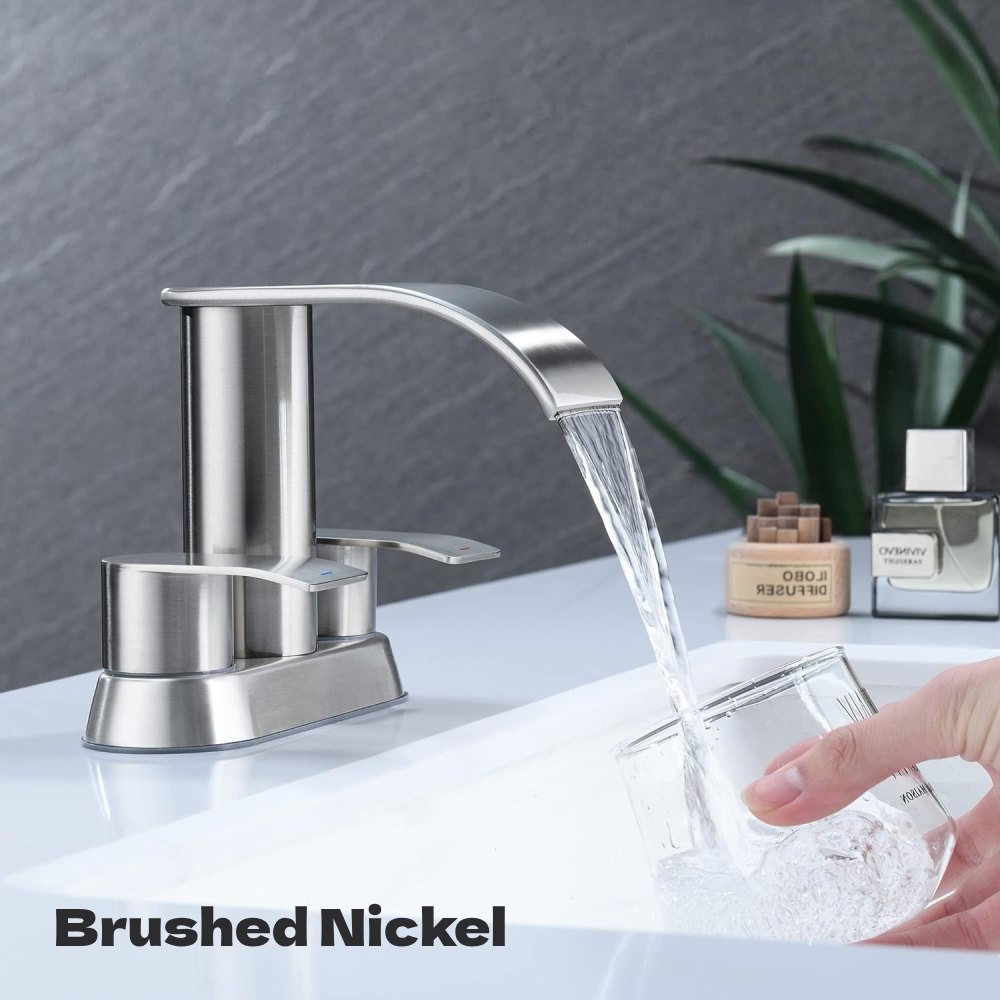 Waterfall Bathroom Faucet (Matte Black): image 3